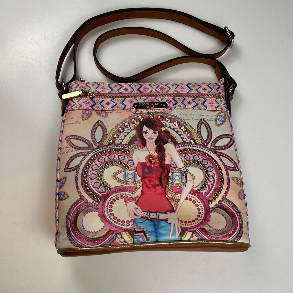 Nicole Lee USA crossbody bag women pink